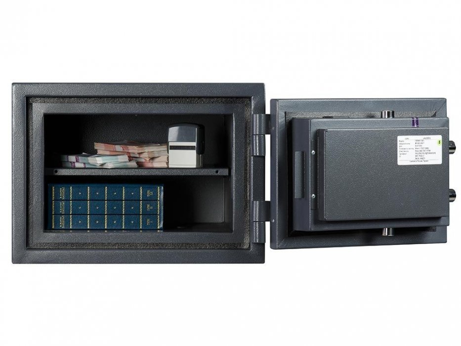 Офисный металлический сейф I класса VALBERG ГАРАНТ 32 EL (BRF-32) - вид 3