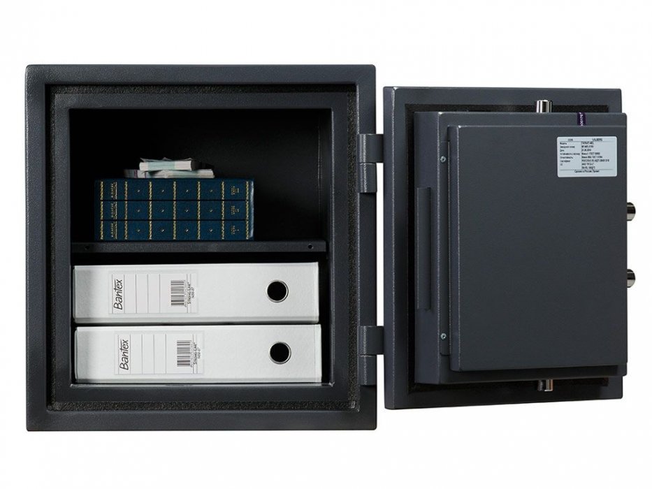 Офисный металлический сейф I класса VALBERG ГАРАНТ 46 EL - вид 3