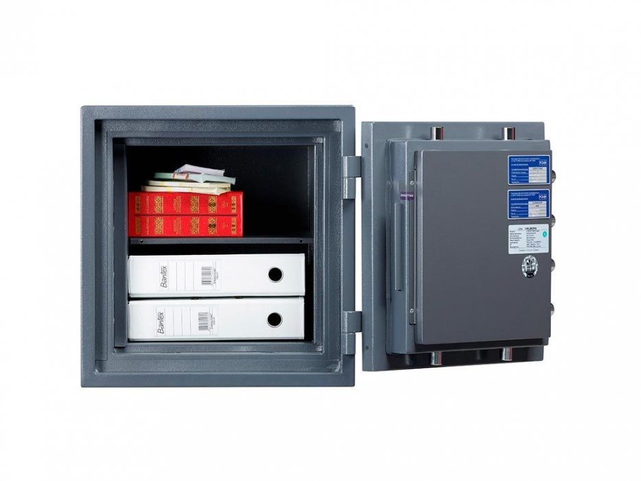 Офисный металлический сейф II класса VALBERG ГАРАНТ ЕВРО 46 EL - вид 3