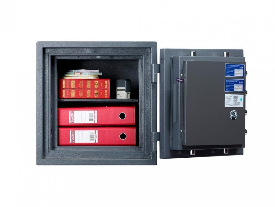 Офисный металлический сейф II класса VALBERG ГАРАНТ ЕВРО 46 - вид 2