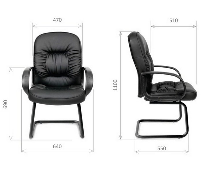 Стул офисный CHAIRMAN 416V - вид 4