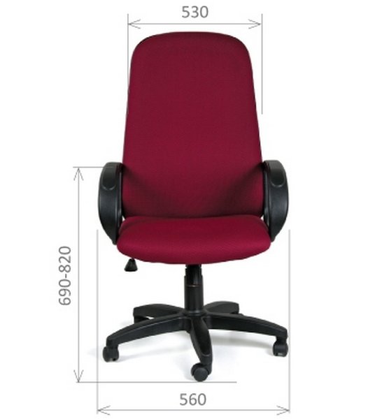 Кресло для сотрудника CHAIRMAN BUDGET-E-279 - вид 7