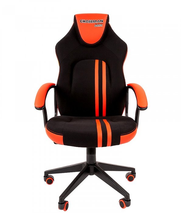 Кресло офисное Chairman Game-26 (черный/красный) - вид 3
