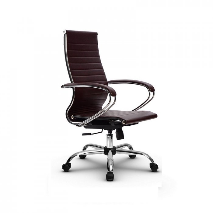 Кресло руководителя МЕТТА В-2m-10K1/K116 хром 17833 - вид 2