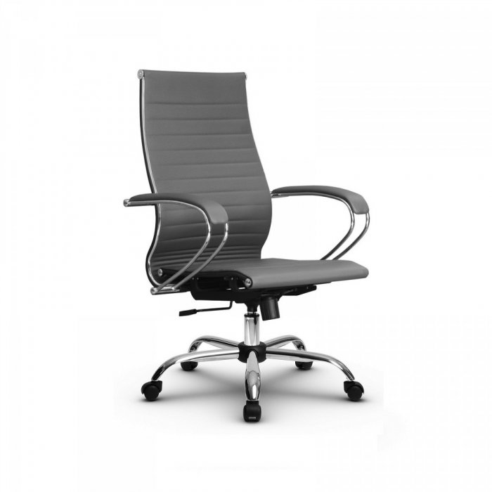 Кресло руководителя МЕТТА В-2m-10K1/K116 хром 17833 - вид 8