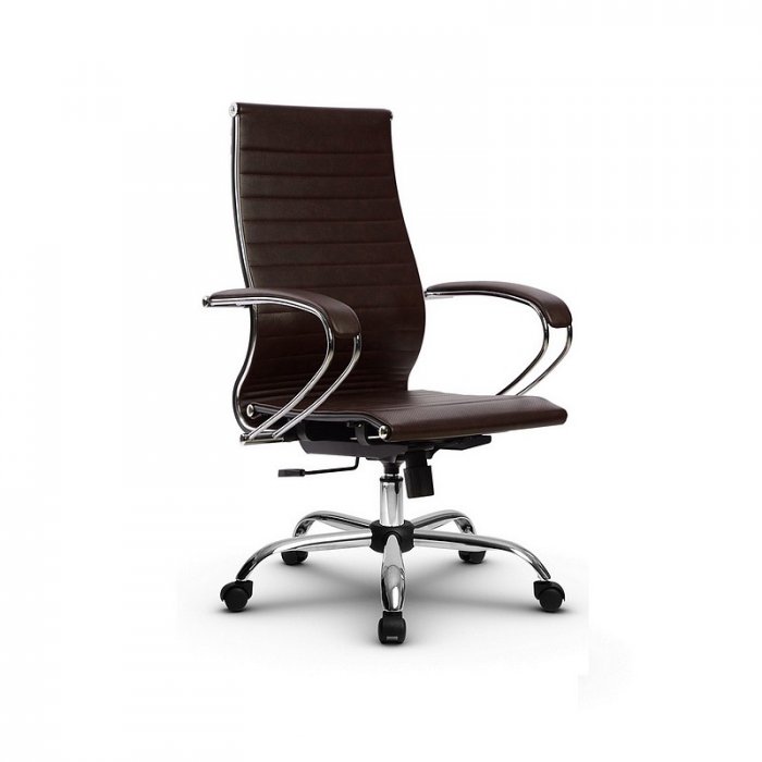 Кресло руководителя МЕТТА В-2m-10K1/K116 хром 17833 - вид 9