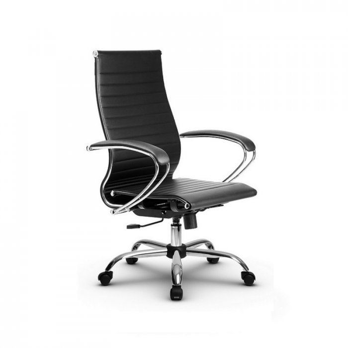 Кресло руководителя МЕТТА В-2m-10K1/K116 хром 17833 - вид 10